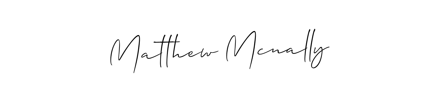 Make a beautiful signature design for name Matthew Mcnally. Use this online signature maker to create a handwritten signature for free. Matthew Mcnally signature style 2 images and pictures png