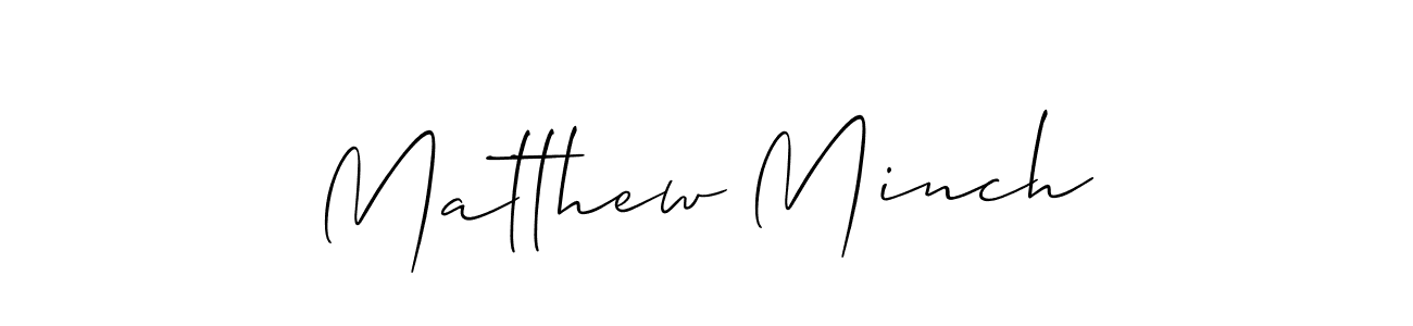 The best way (Allison_Script) to make a short signature is to pick only two or three words in your name. The name Matthew Minch include a total of six letters. For converting this name. Matthew Minch signature style 2 images and pictures png