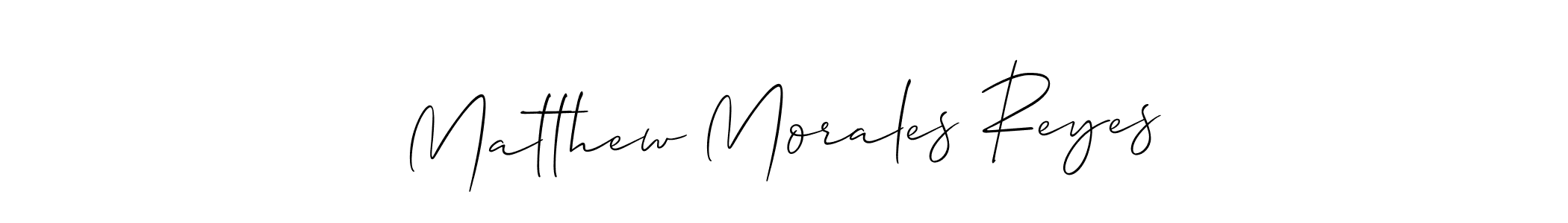 Once you've used our free online signature maker to create your best signature Allison_Script style, it's time to enjoy all of the benefits that Matthew Morales Reyes name signing documents. Matthew Morales Reyes signature style 2 images and pictures png
