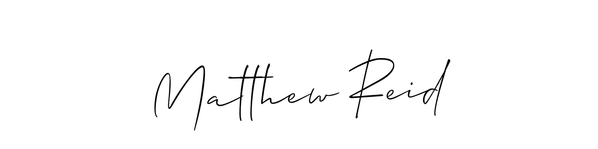 Once you've used our free online signature maker to create your best signature Allison_Script style, it's time to enjoy all of the benefits that Matthew Reid name signing documents. Matthew Reid signature style 2 images and pictures png