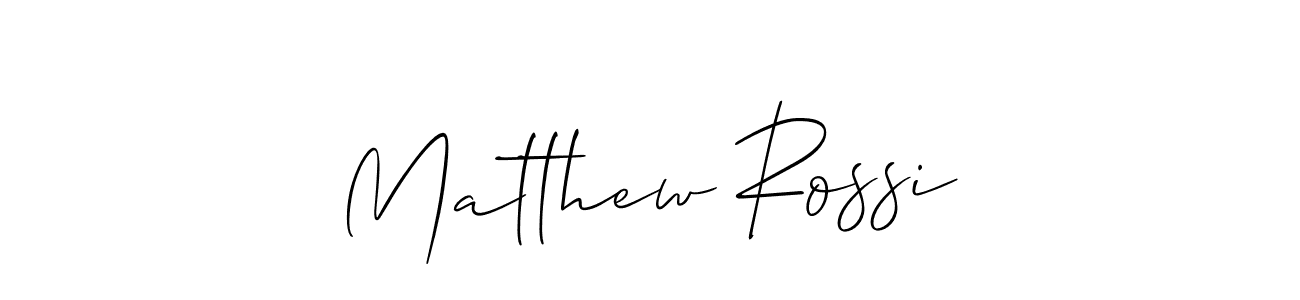 You can use this online signature creator to create a handwritten signature for the name Matthew Rossi. This is the best online autograph maker. Matthew Rossi signature style 2 images and pictures png