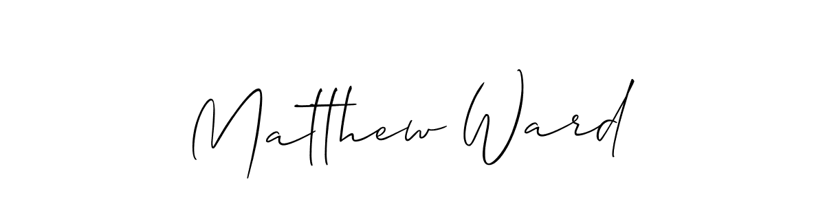 Similarly Allison_Script is the best handwritten signature design. Signature creator online .You can use it as an online autograph creator for name Matthew Ward. Matthew Ward signature style 2 images and pictures png