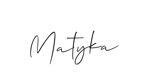 Once you've used our free online signature maker to create your best signature Allison_Script style, it's time to enjoy all of the benefits that Matyka name signing documents. Matyka signature style 2 images and pictures png