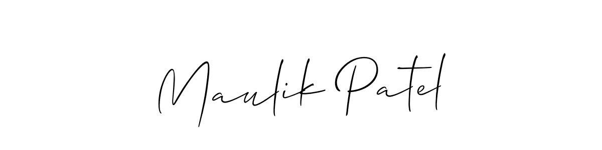 Check out images of Autograph of Maulik Patel name. Actor Maulik Patel Signature Style. Allison_Script is a professional sign style online. Maulik Patel signature style 2 images and pictures png