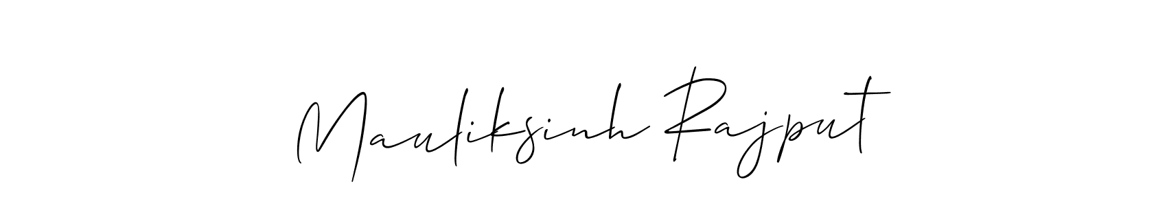 Once you've used our free online signature maker to create your best signature Allison_Script style, it's time to enjoy all of the benefits that Mauliksinh Rajput name signing documents. Mauliksinh Rajput signature style 2 images and pictures png