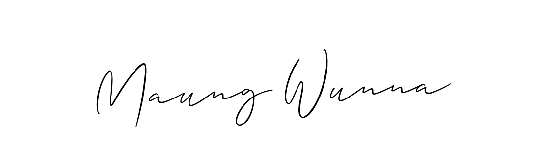 Check out images of Autograph of Maung Wunna name. Actor Maung Wunna Signature Style. Allison_Script is a professional sign style online. Maung Wunna signature style 2 images and pictures png