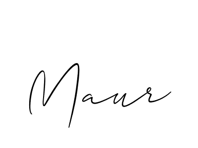 Best and Professional Signature Style for Maur. Allison_Script Best Signature Style Collection. Maur signature style 2 images and pictures png