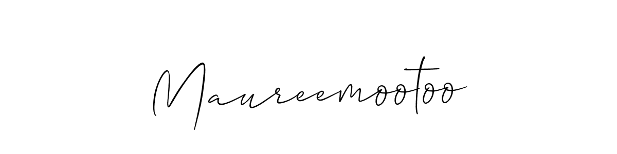 Maureemootoo stylish signature style. Best Handwritten Sign (Allison_Script) for my name. Handwritten Signature Collection Ideas for my name Maureemootoo. Maureemootoo signature style 2 images and pictures png