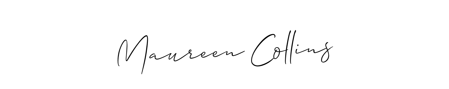 You can use this online signature creator to create a handwritten signature for the name Maureen Collins. This is the best online autograph maker. Maureen Collins signature style 2 images and pictures png