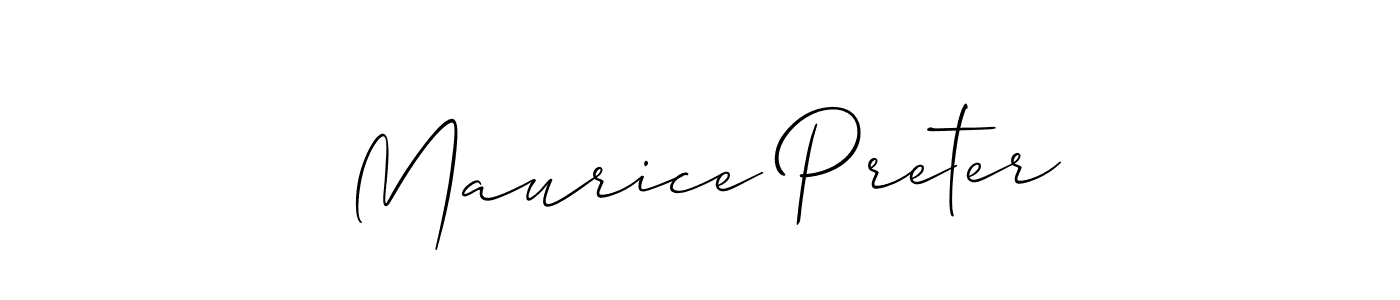 You can use this online signature creator to create a handwritten signature for the name Maurice Preter. This is the best online autograph maker. Maurice Preter signature style 2 images and pictures png