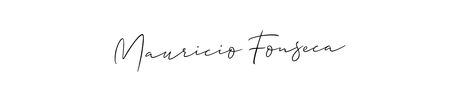 Also You can easily find your signature by using the search form. We will create Mauricio Fonseca name handwritten signature images for you free of cost using Allison_Script sign style. Mauricio Fonseca signature style 2 images and pictures png