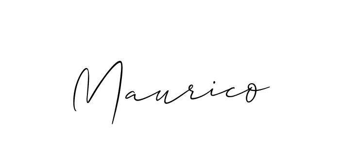 Allison_Script is a professional signature style that is perfect for those who want to add a touch of class to their signature. It is also a great choice for those who want to make their signature more unique. Get Maurico name to fancy signature for free. Maurico signature style 2 images and pictures png