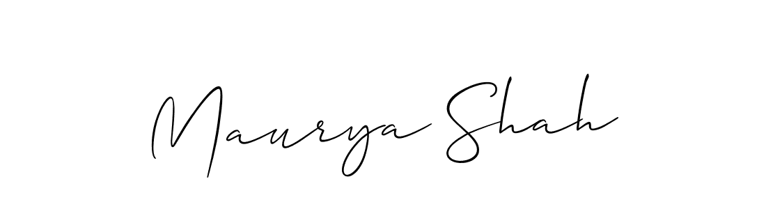 This is the best signature style for the Maurya Shah name. Also you like these signature font (Allison_Script). Mix name signature. Maurya Shah signature style 2 images and pictures png