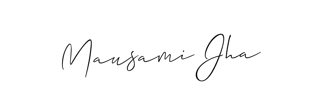 This is the best signature style for the Mausami Jha name. Also you like these signature font (Allison_Script). Mix name signature. Mausami Jha signature style 2 images and pictures png