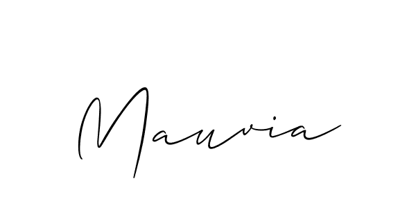 if you are searching for the best signature style for your name Mauvia. so please give up your signature search. here we have designed multiple signature styles  using Allison_Script. Mauvia signature style 2 images and pictures png