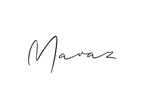 Best and Professional Signature Style for Mavaz. Allison_Script Best Signature Style Collection. Mavaz signature style 2 images and pictures png