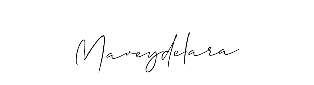 Also we have Maveydelara name is the best signature style. Create professional handwritten signature collection using Allison_Script autograph style. Maveydelara signature style 2 images and pictures png