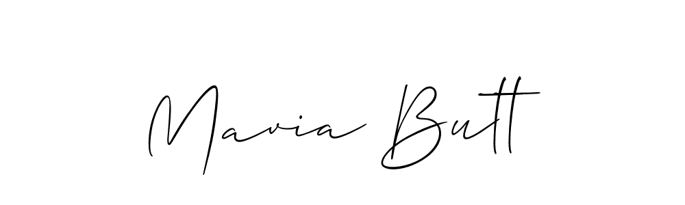 Make a beautiful signature design for name Mavia Butt. Use this online signature maker to create a handwritten signature for free. Mavia Butt signature style 2 images and pictures png