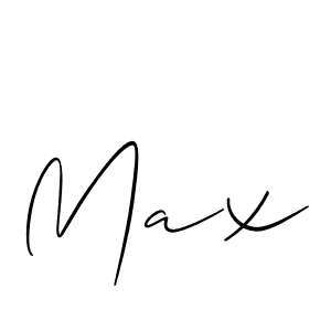 The best way (Allison_Script) to make a short signature is to pick only two or three words in your name. The name Max include a total of six letters. For converting this name. Max signature style 2 images and pictures png