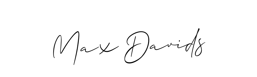 Once you've used our free online signature maker to create your best signature Allison_Script style, it's time to enjoy all of the benefits that Max Davids name signing documents. Max Davids signature style 2 images and pictures png