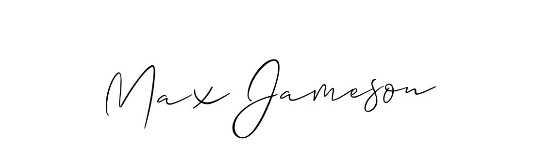 How to Draw Max Jameson signature style? Allison_Script is a latest design signature styles for name Max Jameson. Max Jameson signature style 2 images and pictures png