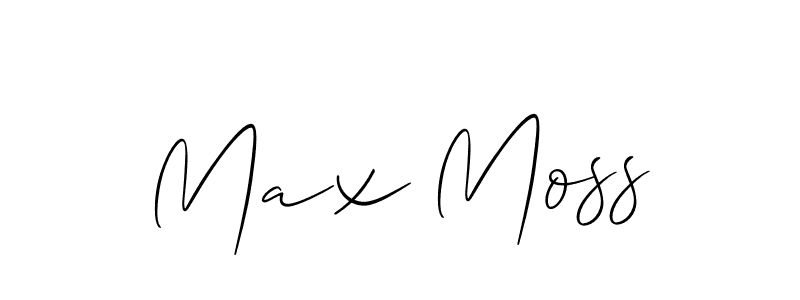 Similarly Allison_Script is the best handwritten signature design. Signature creator online .You can use it as an online autograph creator for name Max Moss. Max Moss signature style 2 images and pictures png