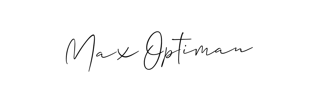 Also You can easily find your signature by using the search form. We will create Max Optiman name handwritten signature images for you free of cost using Allison_Script sign style. Max Optiman signature style 2 images and pictures png