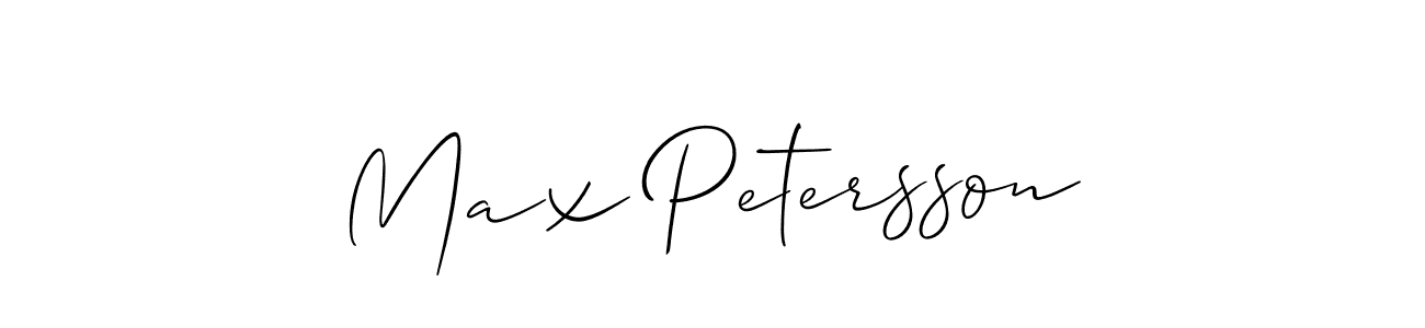 Similarly Allison_Script is the best handwritten signature design. Signature creator online .You can use it as an online autograph creator for name Max Petersson. Max Petersson signature style 2 images and pictures png