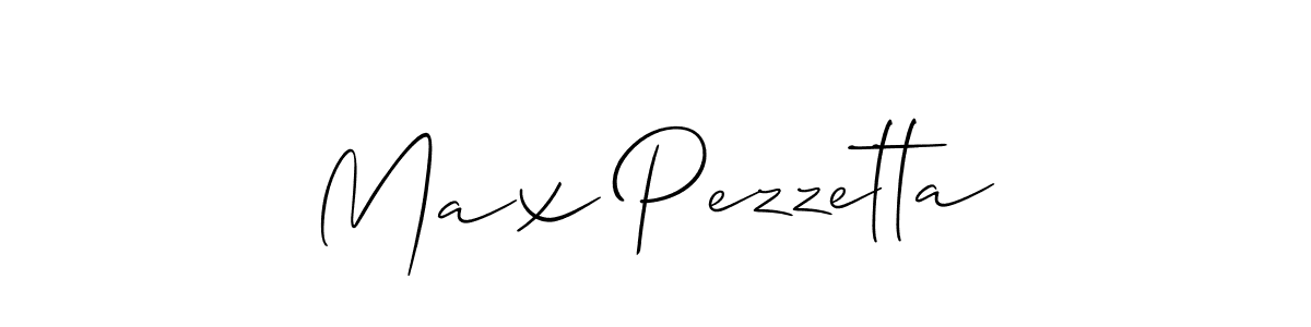 You should practise on your own different ways (Allison_Script) to write your name (Max Pezzetta) in signature. don't let someone else do it for you. Max Pezzetta signature style 2 images and pictures png