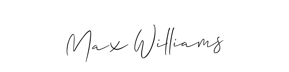 See photos of Max Williams official signature by Spectra . Check more albums & portfolios. Read reviews & check more about Allison_Script font. Max Williams signature style 2 images and pictures png