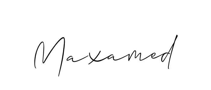 Once you've used our free online signature maker to create your best signature Allison_Script style, it's time to enjoy all of the benefits that Maxamed name signing documents. Maxamed signature style 2 images and pictures png