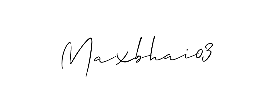 Make a beautiful signature design for name Maxbhai03. Use this online signature maker to create a handwritten signature for free. Maxbhai03 signature style 2 images and pictures png