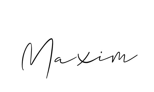 Make a beautiful signature design for name Maxim. Use this online signature maker to create a handwritten signature for free. Maxim signature style 2 images and pictures png