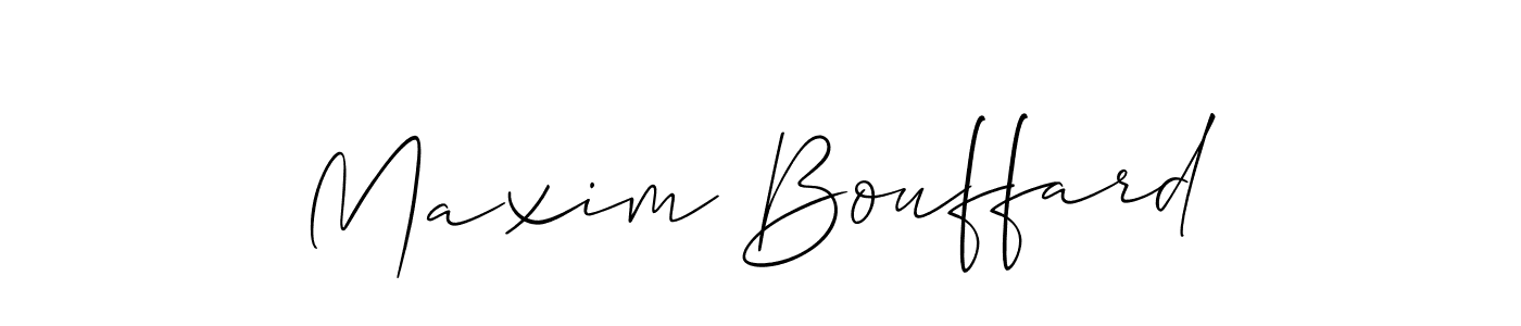 Best and Professional Signature Style for Maxim Bouffard. Allison_Script Best Signature Style Collection. Maxim Bouffard signature style 2 images and pictures png