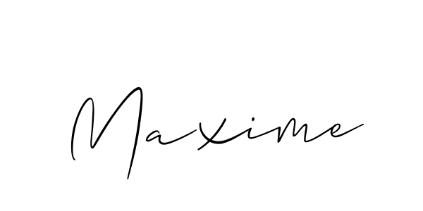 if you are searching for the best signature style for your name Maxime. so please give up your signature search. here we have designed multiple signature styles  using Allison_Script. Maxime signature style 2 images and pictures png
