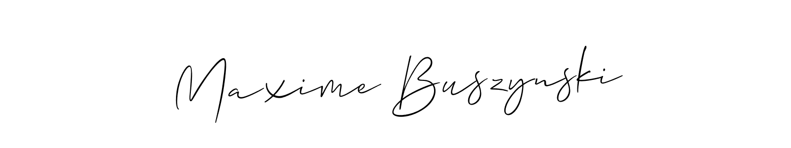 Similarly Allison_Script is the best handwritten signature design. Signature creator online .You can use it as an online autograph creator for name Maxime Buszynski. Maxime Buszynski signature style 2 images and pictures png