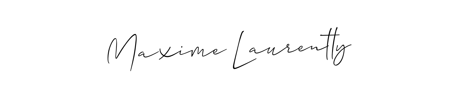 Once you've used our free online signature maker to create your best signature Allison_Script style, it's time to enjoy all of the benefits that Maxime Laurently name signing documents. Maxime Laurently signature style 2 images and pictures png