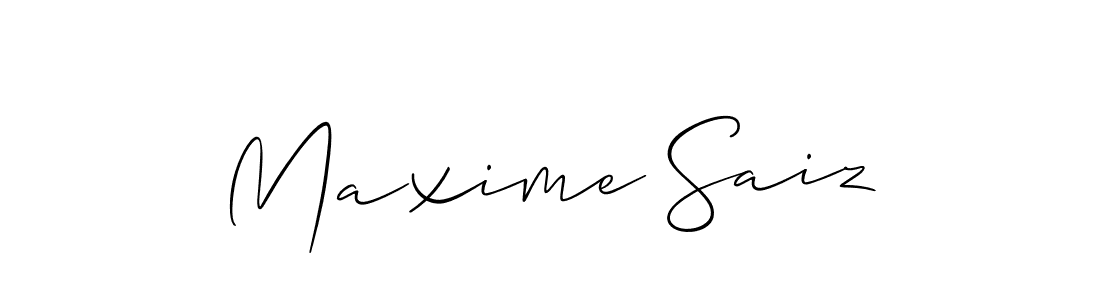 How to Draw Maxime Saiz signature style? Allison_Script is a latest design signature styles for name Maxime Saiz. Maxime Saiz signature style 2 images and pictures png