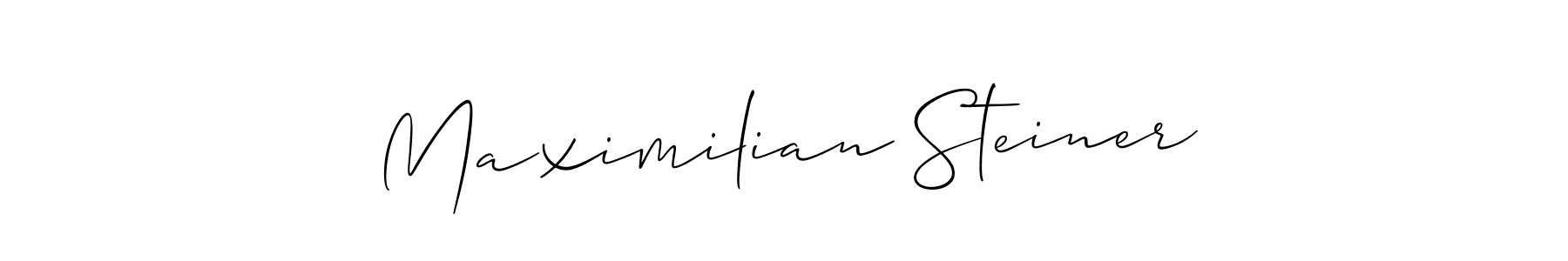 Also You can easily find your signature by using the search form. We will create Maximilian Steiner name handwritten signature images for you free of cost using Allison_Script sign style. Maximilian Steiner signature style 2 images and pictures png