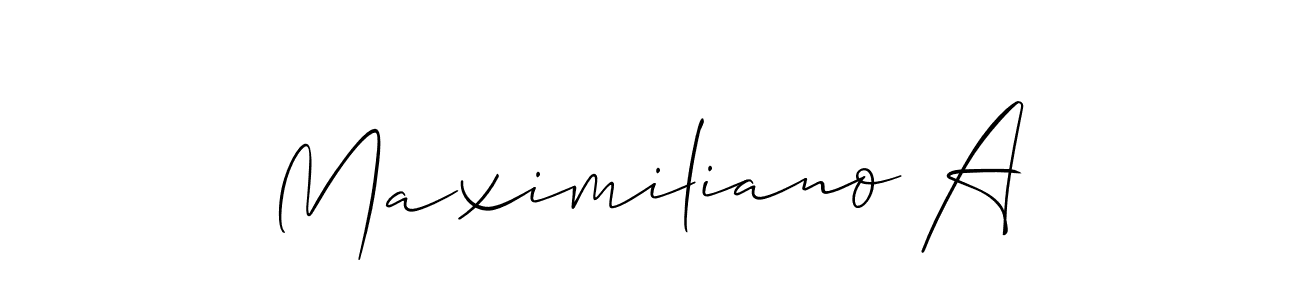 Here are the top 10 professional signature styles for the name Maximiliano A. These are the best autograph styles you can use for your name. Maximiliano A signature style 2 images and pictures png