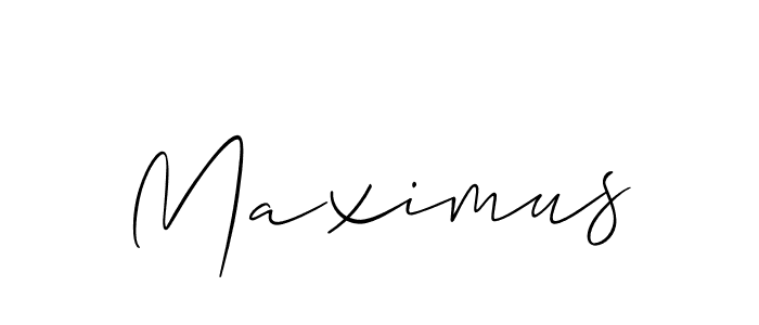 Also we have Maximus name is the best signature style. Create professional handwritten signature collection using Allison_Script autograph style. Maximus signature style 2 images and pictures png