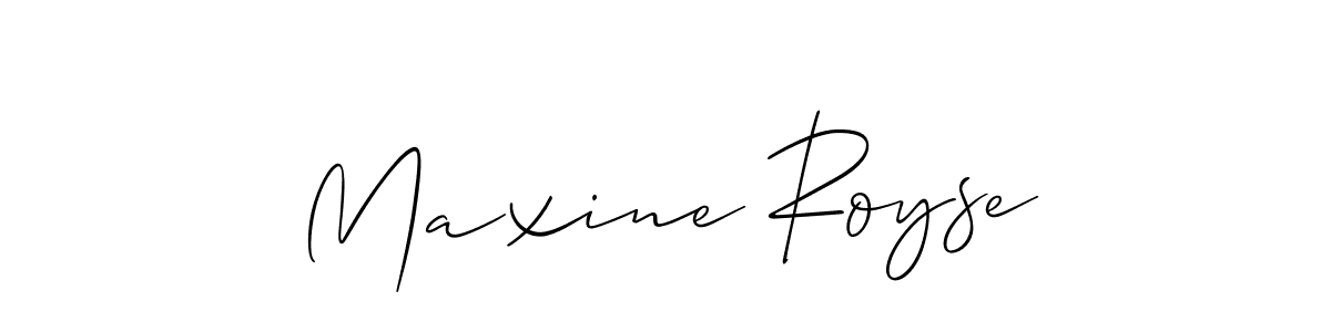 Check out images of Autograph of Maxine Royse name. Actor Maxine Royse Signature Style. Allison_Script is a professional sign style online. Maxine Royse signature style 2 images and pictures png