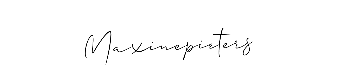 Best and Professional Signature Style for Maxinepieters. Allison_Script Best Signature Style Collection. Maxinepieters signature style 2 images and pictures png