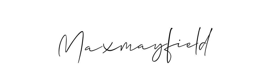 Best and Professional Signature Style for Maxmayfield. Allison_Script Best Signature Style Collection. Maxmayfield signature style 2 images and pictures png