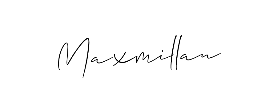 Also we have Maxmillan name is the best signature style. Create professional handwritten signature collection using Allison_Script autograph style. Maxmillan signature style 2 images and pictures png
