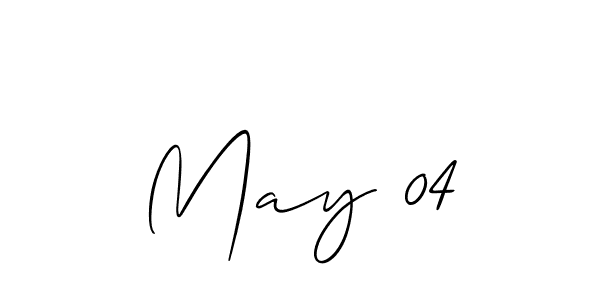 Also You can easily find your signature by using the search form. We will create May 04 name handwritten signature images for you free of cost using Allison_Script sign style. May 04 signature style 2 images and pictures png