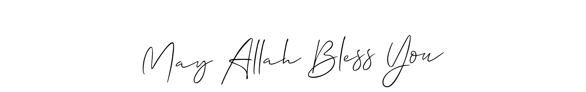 You can use this online signature creator to create a handwritten signature for the name May Allah Bless You. This is the best online autograph maker. May Allah Bless You signature style 2 images and pictures png
