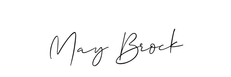 You can use this online signature creator to create a handwritten signature for the name May Brock. This is the best online autograph maker. May Brock signature style 2 images and pictures png