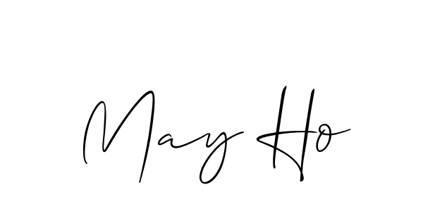 Best and Professional Signature Style for May Ho. Allison_Script Best Signature Style Collection. May Ho signature style 2 images and pictures png