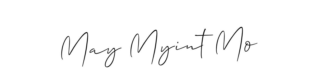 Similarly Allison_Script is the best handwritten signature design. Signature creator online .You can use it as an online autograph creator for name May Myint Mo. May Myint Mo signature style 2 images and pictures png